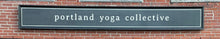 Load image into Gallery viewer, Hand-Painted Yoga Studio Sign, Portland Maine