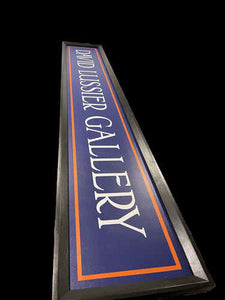 David Lussier Gallery Hand-Painted Sign - Kittery, ME