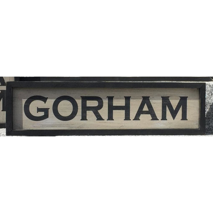 Gorham Vintage Sign